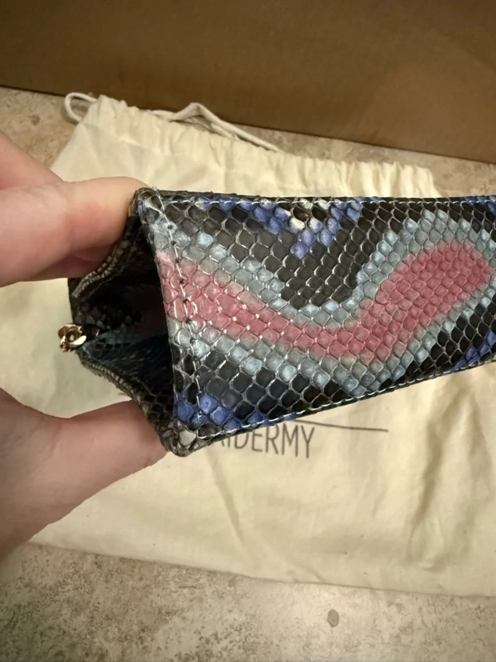 Taxidermy brand python